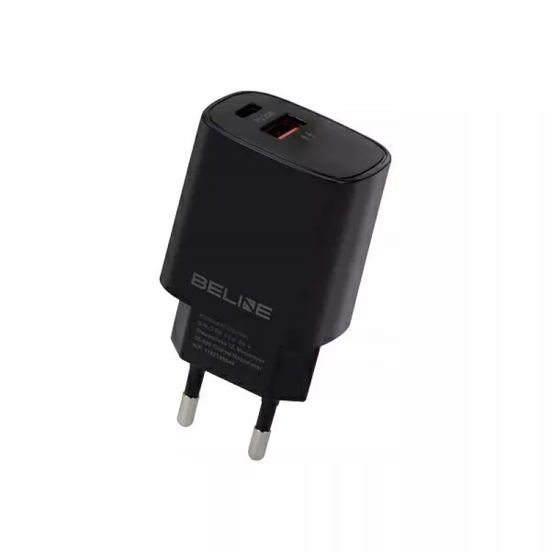 Nabíjačka Beline Beli02159 — 20W USB-C a USB-A PD/QC kompatibilná