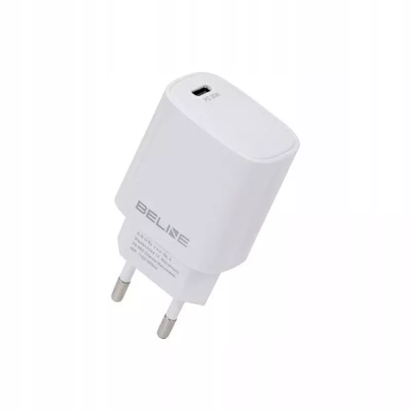 Nabíjačka Beline Beli2161 20W PD 3.0 biela USB-C rýchlonabíjací adaptér