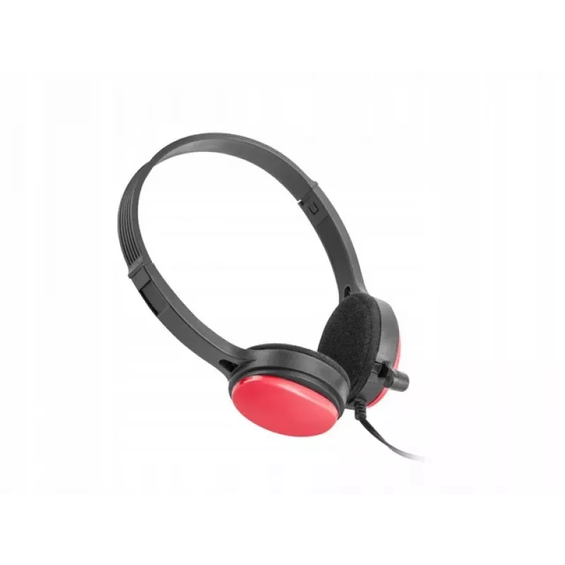 Slúchadlá s mikrofónom Ugo USL-1222 červená