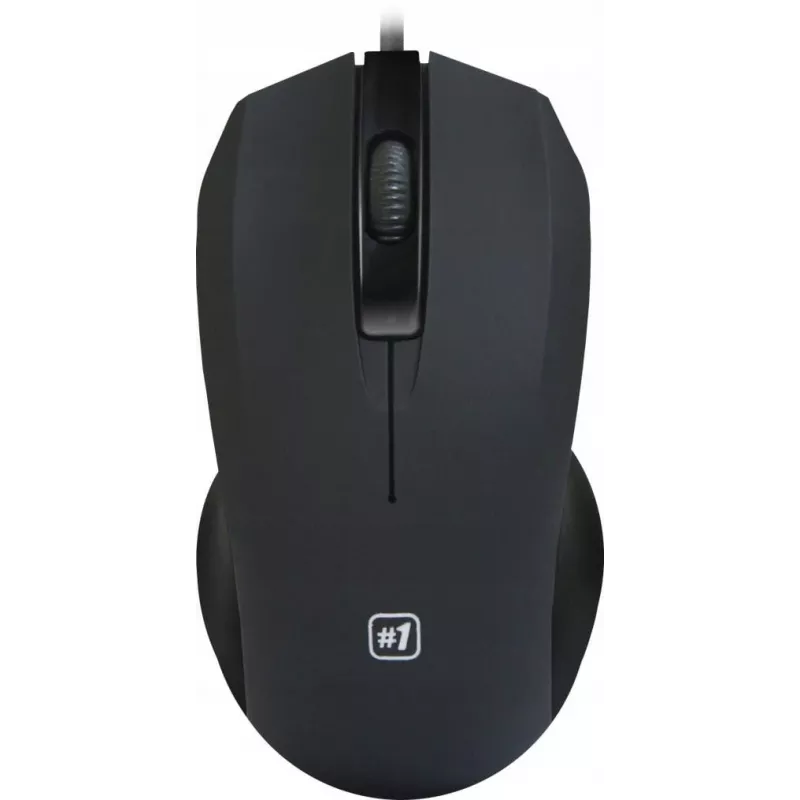 Káblová optická myš DEFENDER MM-310 USB Type-A, 1000 DPI, obojručná, 2 tlačidlá, čierna, 1,35 m kábel