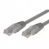 Patch kábel Cat.5e RJ45 UTP 3 m sivý
