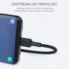 Aukey CB-CA2 OEM kábel USB-C na USB-A, nylonový oplet, 2 m, čierny