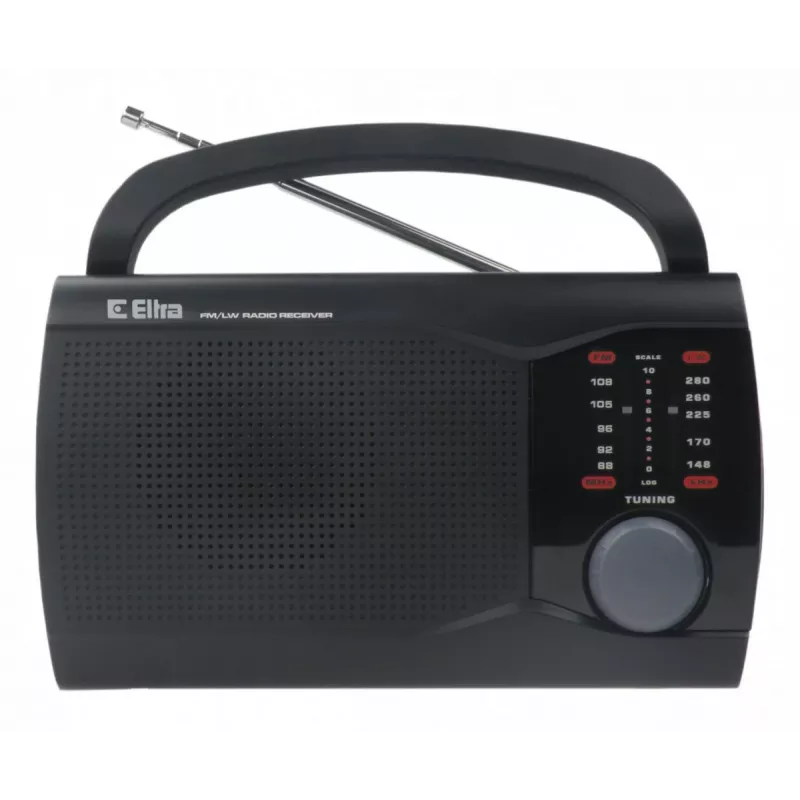 Rádio FM AM Eltra Ewa čierne
