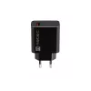 Natec Ribera NUC-2058 sieťová nabíjačka, 18 W, 1x USB-A, do 3 A, Quick Charge 3.0, Samsung AFC, Huawei FCP/SCP, čierna