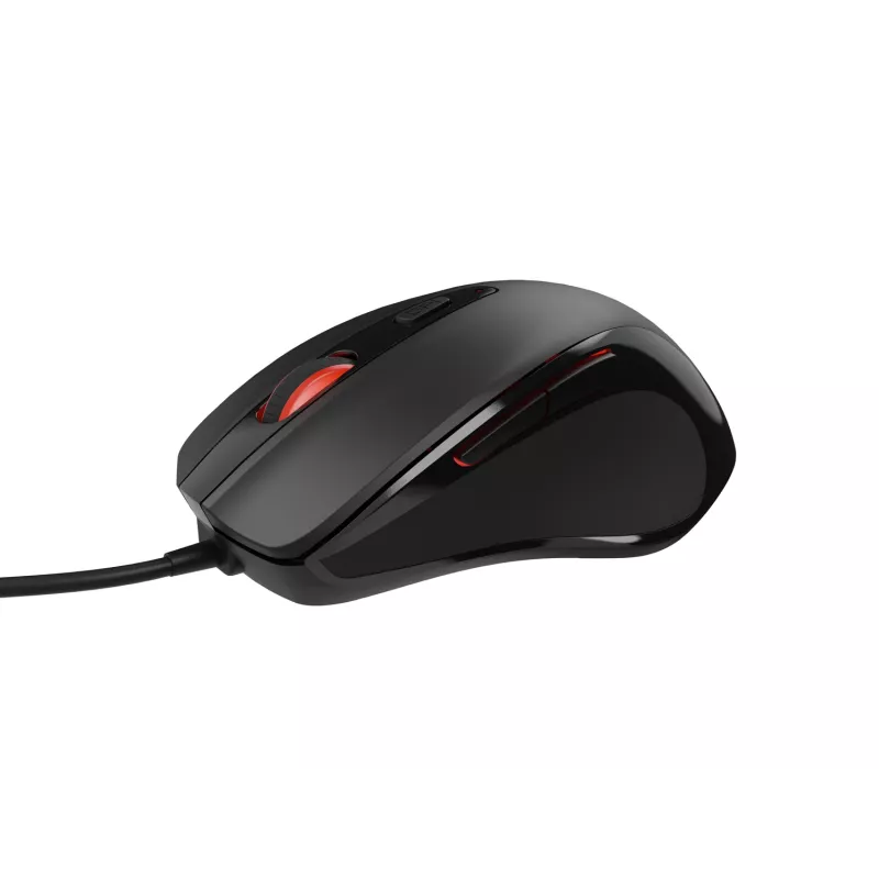 Káblová optická myš NATEC NMY-2047 USB Type-A, 4000 DPI, 6 tlačidiel, pre pravákov, podsvietenie