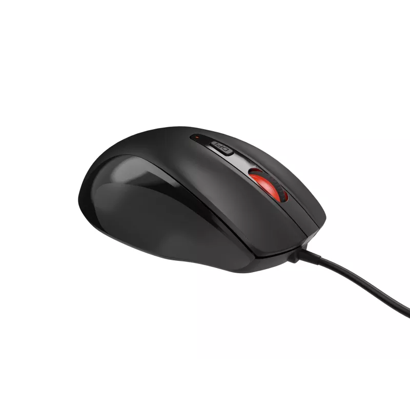 Káblová optická myš NATEC NMY-2047 USB Type-A, 4000 DPI, 6 tlačidiel, pre pravákov, podsvietenie