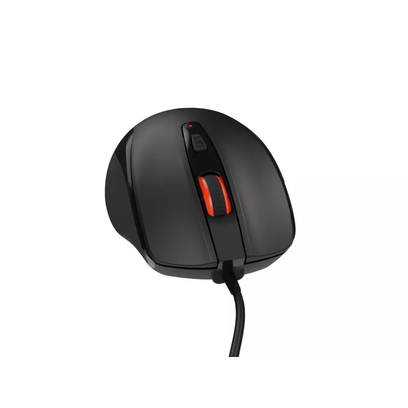 Káblová optická myš NATEC NMY-2047 USB Type-A, 4000 DPI, 6 tlačidiel, pre pravákov, podsvietenie