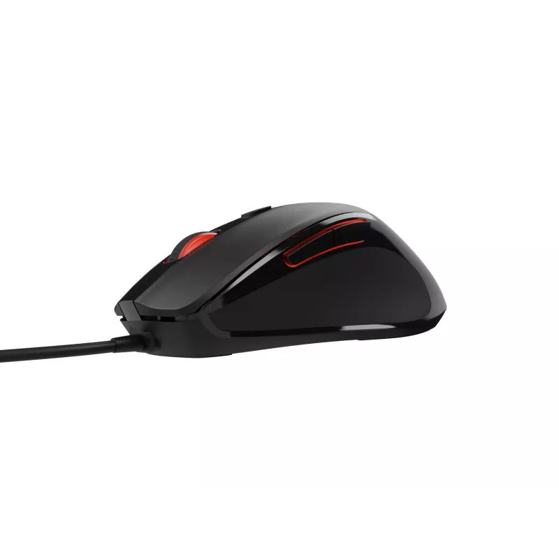 Káblová optická myš NATEC NMY-2047 USB Type-A, 4000 DPI, 6 tlačidiel, pre pravákov, podsvietenie