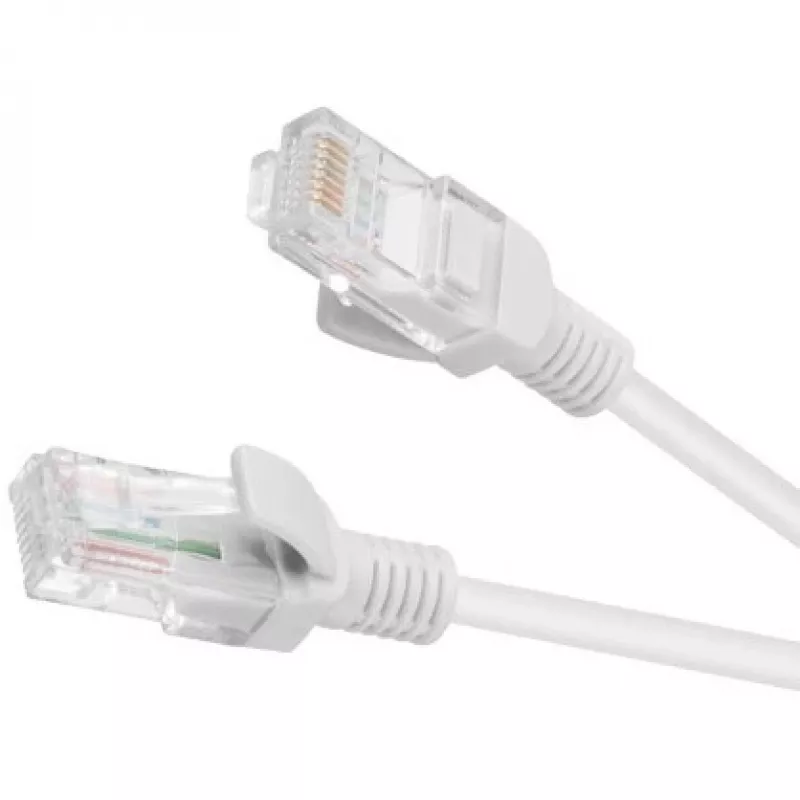 Lanberg PCU6-20CC-0300-S Patch kábel Cat.6 UTP, 3 m, Sivá, balenie 10 ks