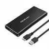 M.2 SATA SSD puzdro QOLTEC 51854 USB 3.0 bez nástrojov