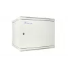 Extralink rackový rozvádzač 9U 600x600 ASP sivý nástenný, kovové dvere