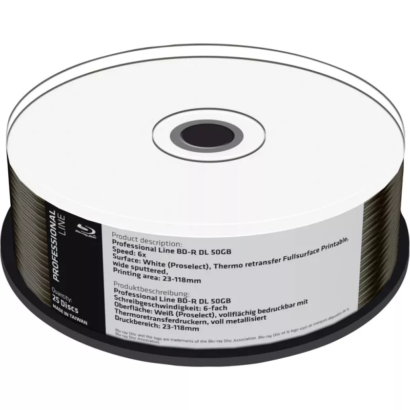 BD-R DL MediaRange 50GB balenie 25 ks