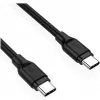 Kábel USB-C Aukey CB-CC1P 1 m, 60W PD, USB-C na USB-C