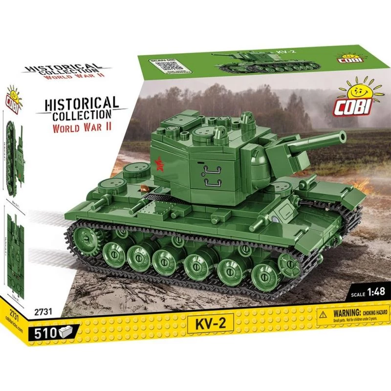 Stavebnica Cobi KV-2 druhá svetová vojna 510 dielov