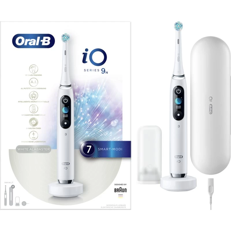 Elektrická zubná kefka Oral-B iO9 iOM9.1A1.1AD biela