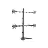 Držiak monitora LogiLink BP0046 81,3 cm (32 palcov) stolový nerezová oceľ