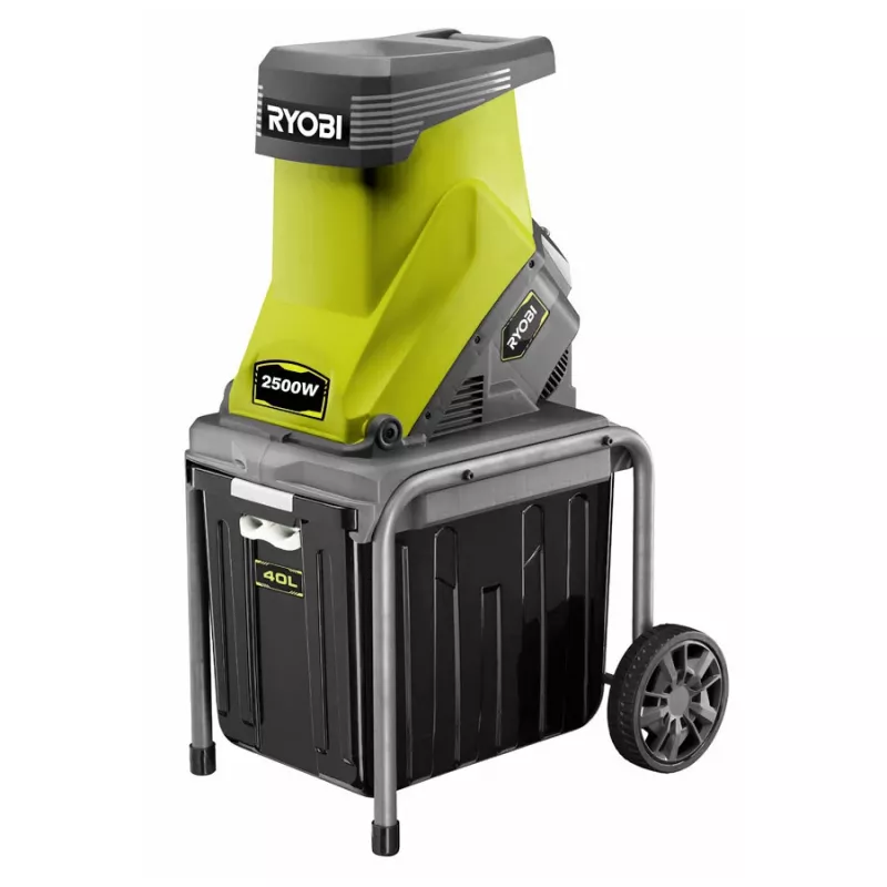 Ryobi RSH2545B záhradný drvič 2500 W 40 L nôž