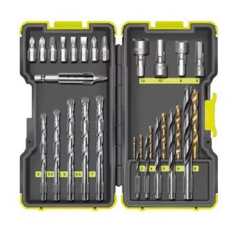 Ryobi RAK30MIX sada vrtákov 30 ks