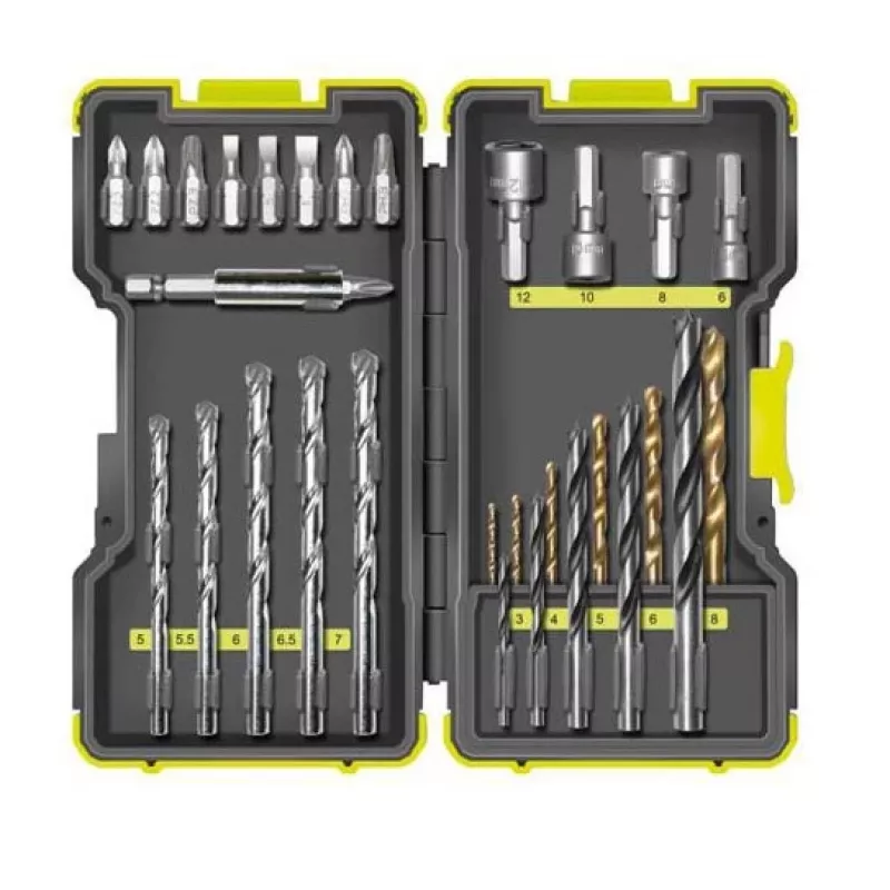 Ryobi RAK30MIX sada vrtákov 30 ks