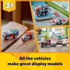 LEGO Creator 3-in-1 31146 Nákladné auto s plošinou a vrtuľník