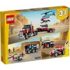 LEGO Creator 3-in-1 31146 Nákladné auto s plošinou a vrtuľník
