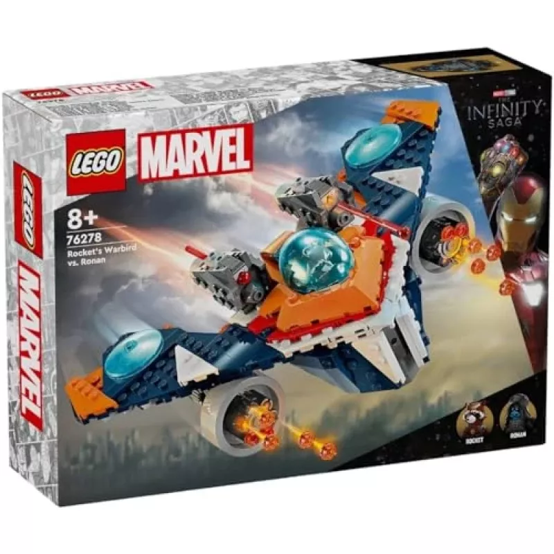 Stavebnica LEGO Marvel Super Heroes Rocket vesmírna loď 76278 – Rocket a Ronan set
