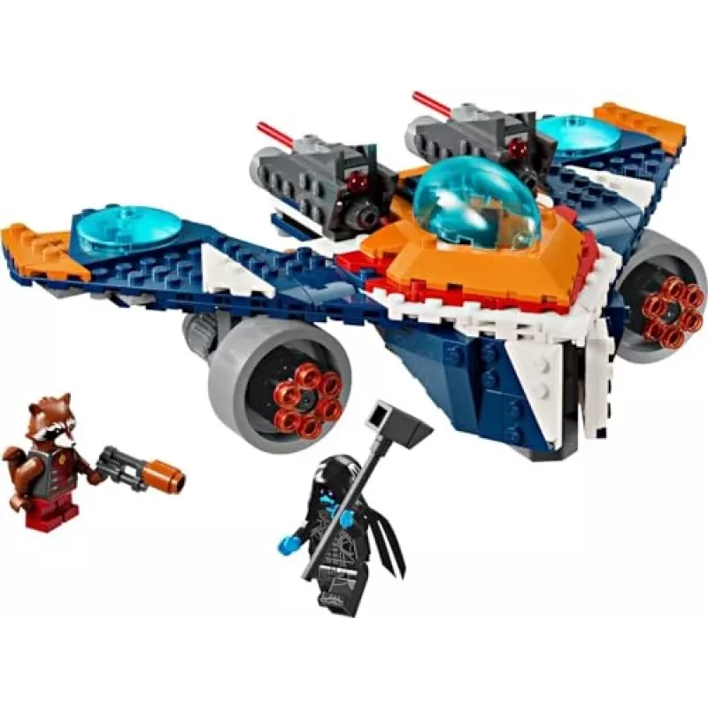 Stavebnica LEGO Marvel Super Heroes Rocket vesmírna loď 76278 – Rocket a Ronan set