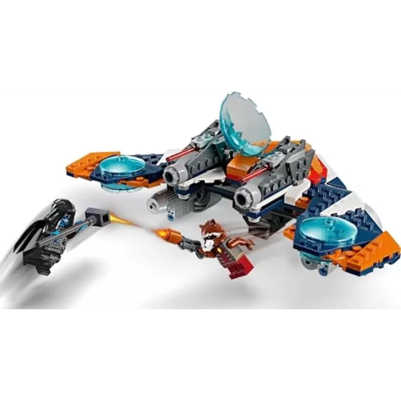 Stavebnica LEGO Marvel Super Heroes Rocket vesmírna loď 76278 – Rocket a Ronan set