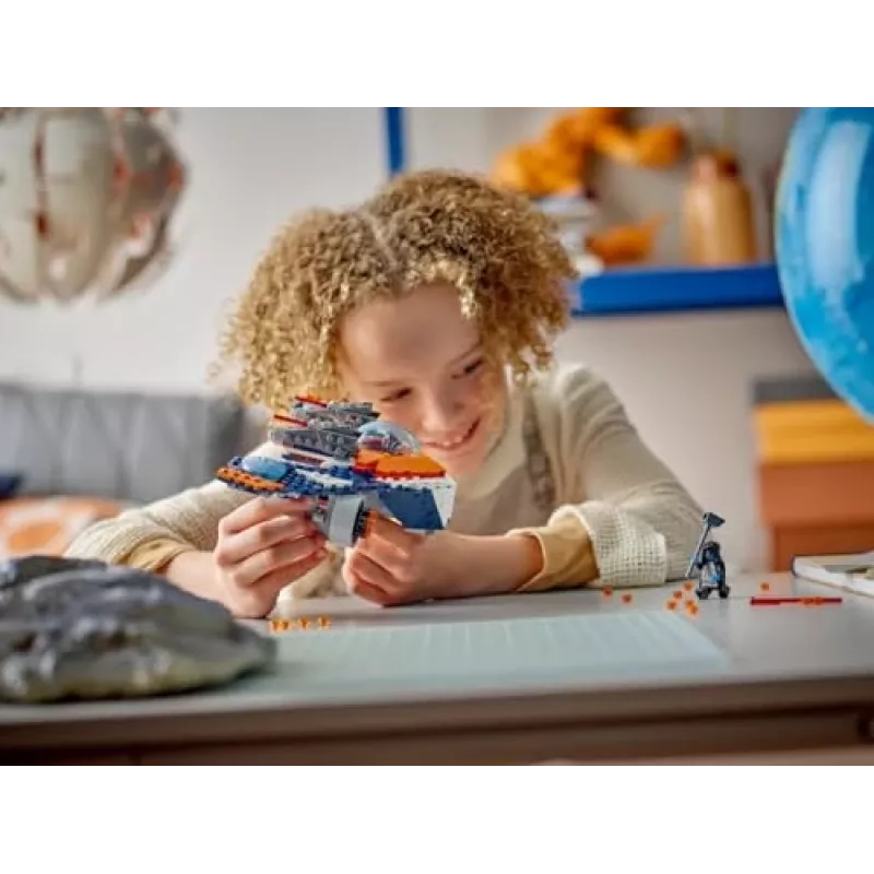 Stavebnica LEGO Marvel Super Heroes Rocket vesmírna loď 76278 – Rocket a Ronan set