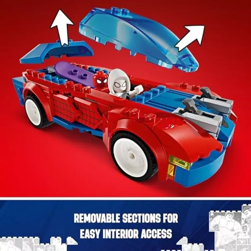 LEGO Marvel 76279 Spider-Man pretekárske auto & Venom Green Goblin stavebnica