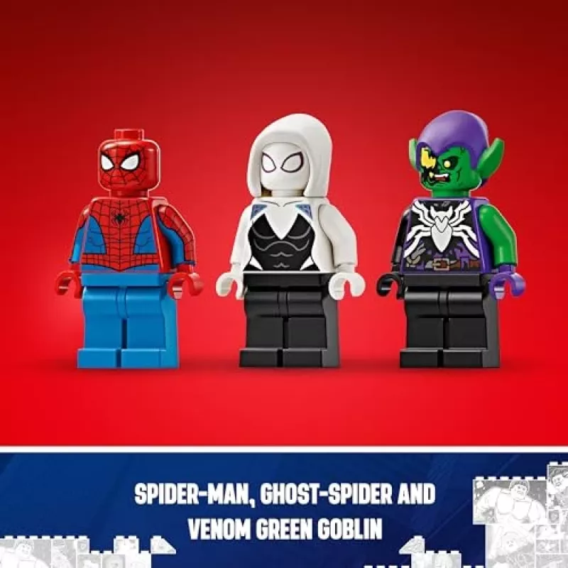 LEGO Marvel 76279 Spider-Man pretekárske auto & Venom Green Goblin stavebnica