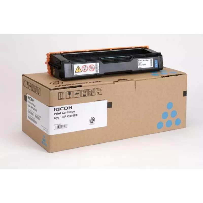 Ricoh SP C310HE tonerová kazeta 1 ks originál azúrová