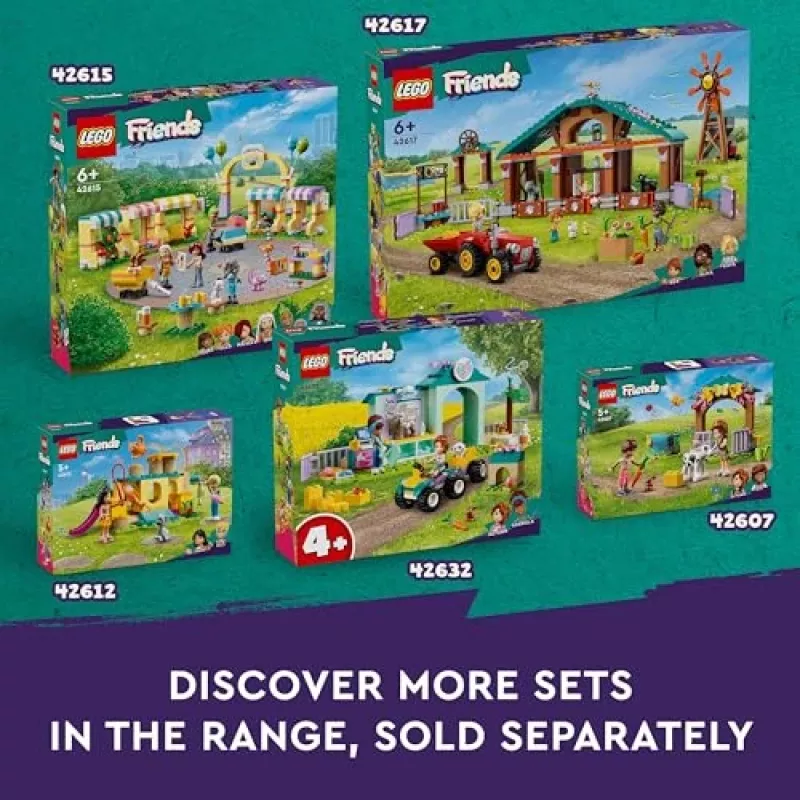 LEGO Friends sada s konským a poníkovým prívesom 42634