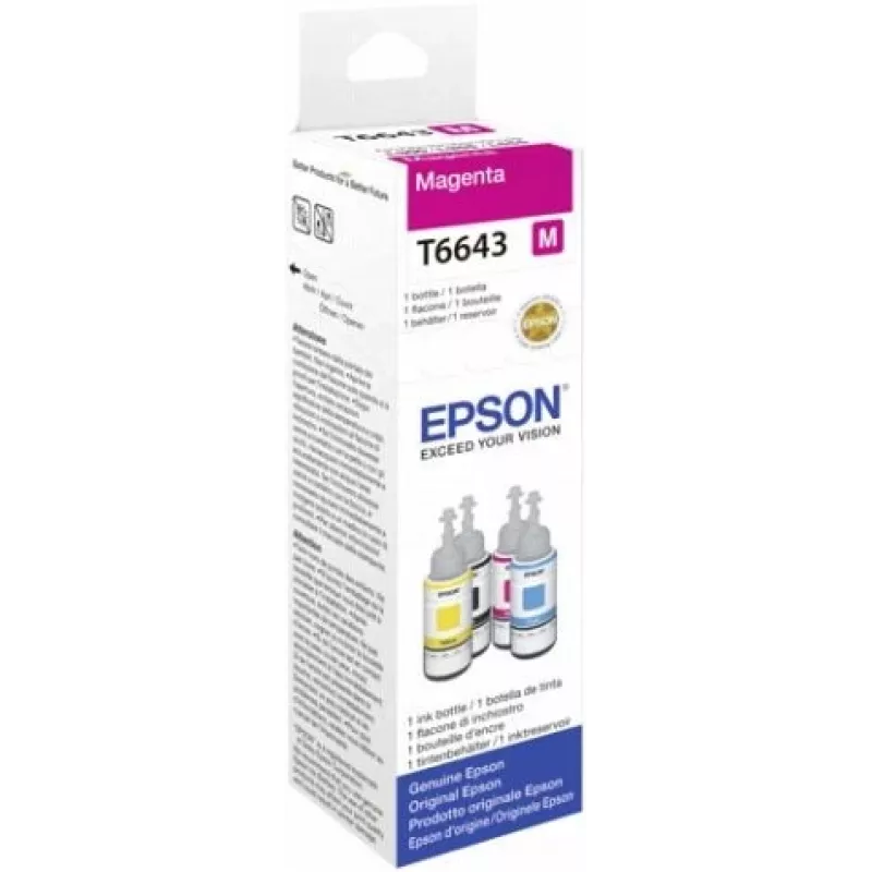 Atramentová kazeta Epson T6643 70ml purpurová