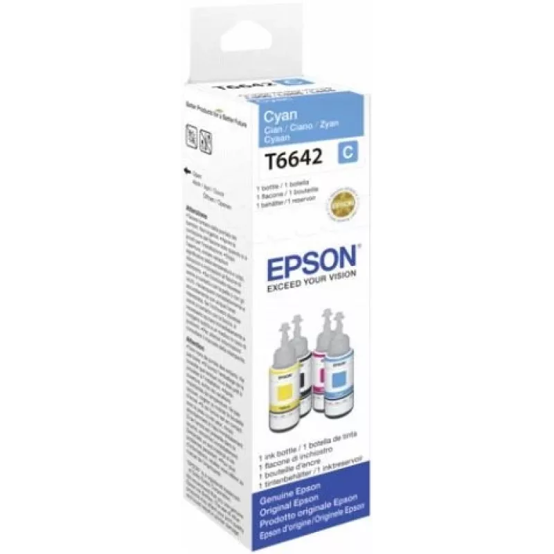 Epson T6642 70 ml azúrová atramentová fľaša