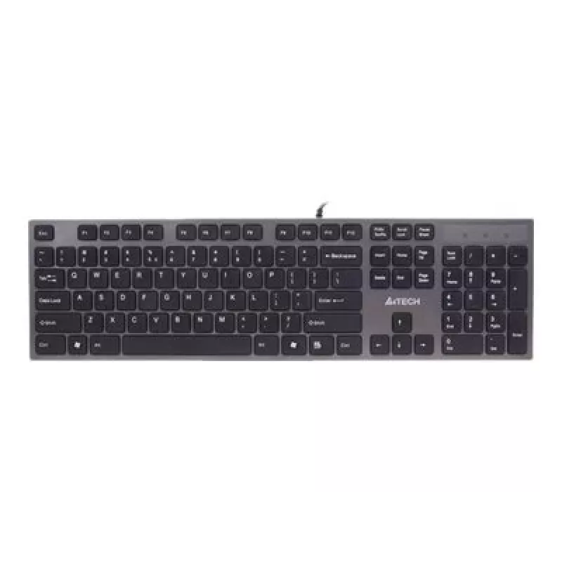 A4Tech KV-300H klávesnica USB QWERTY čierna, sivá