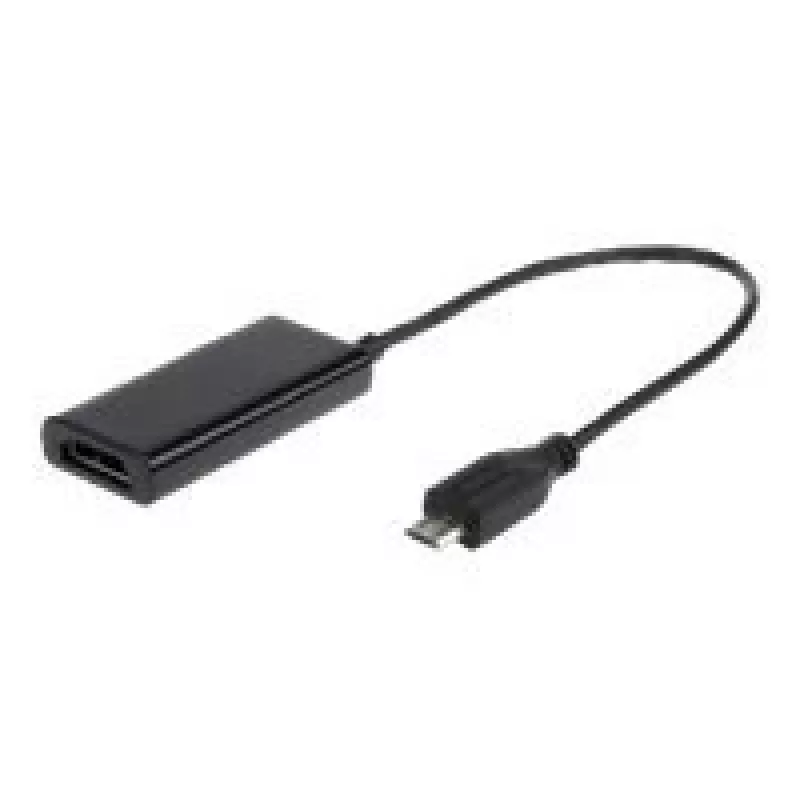Adaptér MHL(M)->HDMI(F)+ USB MICRO(BF)(11 PIN) 16 cm