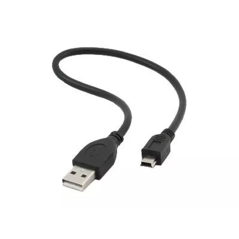 Gembird USB 2.0 A na Mini-USB samec kábel 0,3 m sivý