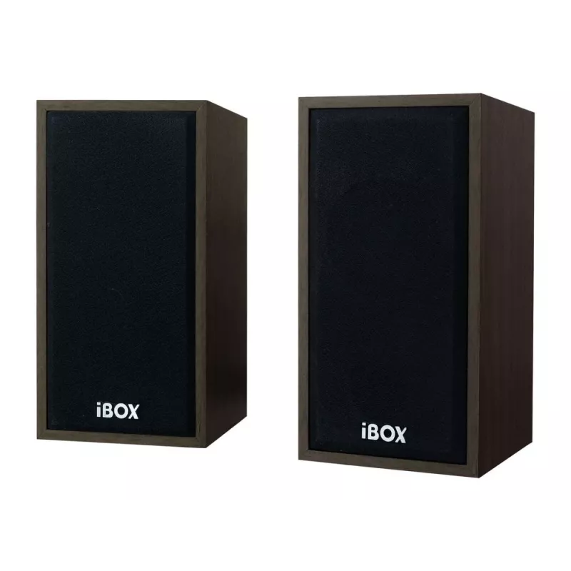 Reproduktory IBOX IGLSP1 káblové 2.0 stolové reproduktory 10 W čerešňová