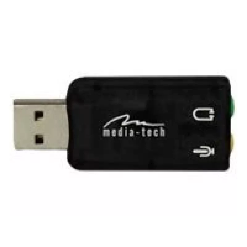 Media-Tech Virtu 5.1 Mt5101 - zvuková karta - 5.1 - USB 2.0