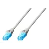 DIGITUS - patch kábel - RJ-45 (M) na RJ-45 (M) - 25 m - UTP - CAT 5e - tienený, Snagless - sivý