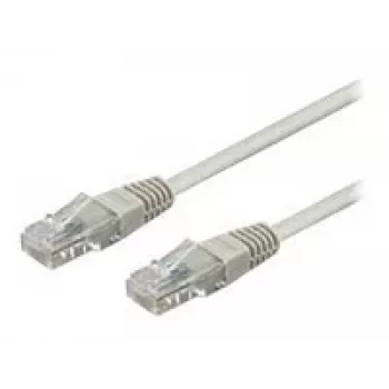 Wentronic Goobay CAT 6 patch kábel, U/UTP, sivá, 3 m - CCA medená zmes (68409)