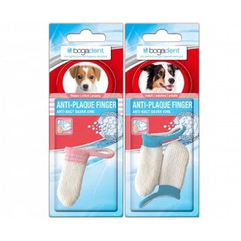 BOGAR Bogadent® Anti-Plaque-Finger – prstový návlek na odstránenie zubného povlaku – 2 ks