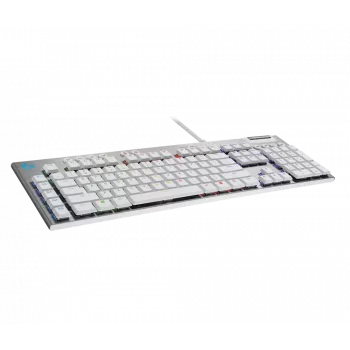 LOGITECH G815 LIGHTSPEED RGB mechanická herná klávesnica – GL Tactile - BIELA - PAN - USB - NORDIC-613 - TACTILE SWITCH