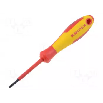 Knipex VDE krížový skrutkovač PH 0 dĺžka čepele: 60 mm DIN EN 60900 (98 24 00)