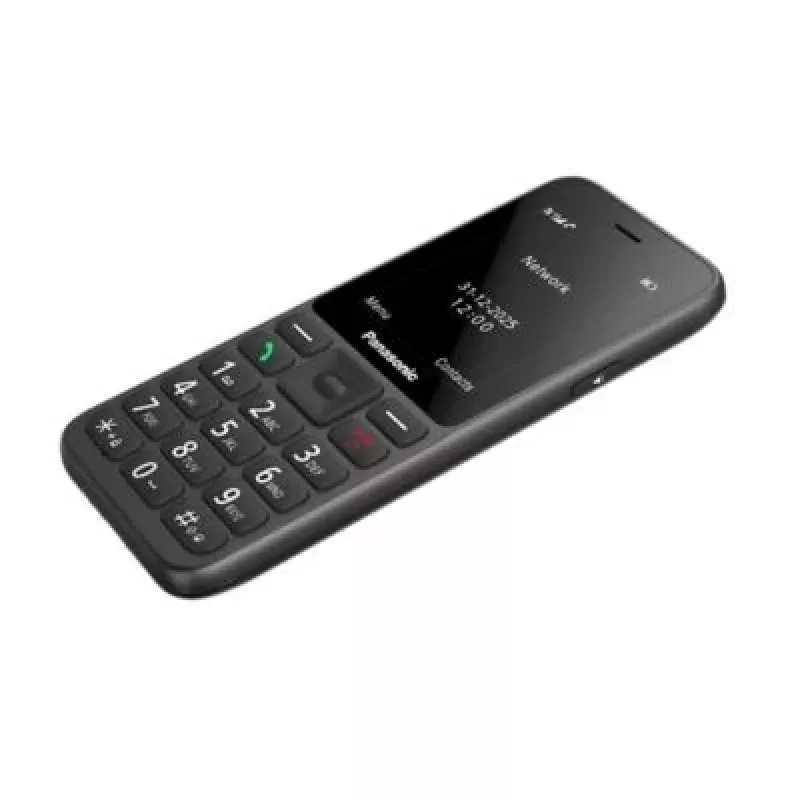 Panasonic KX-TU260EXB 4G skladací mobilný telefón čierny