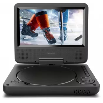 SENCOR SPV 2075 7 palcový prenosný DVD prehrávač s USB/SD, 7 palcový LCD displej