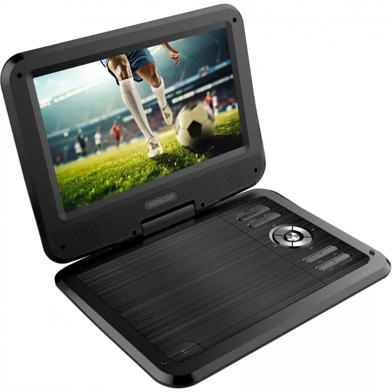 SENCOR SPV 2105 prenosný DVD prehrávač 10,1 palca s USB/SD, otočný displej, autoadaptér