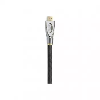 PYTHON HDMI 2.0 kábel 2m čierny 4K 60Hz 18Gbps nylonový oplet