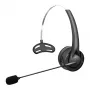 LogiLink BT0075 Bluetooth 6.0 mono headset s flexibilným mikrofónom, čierny